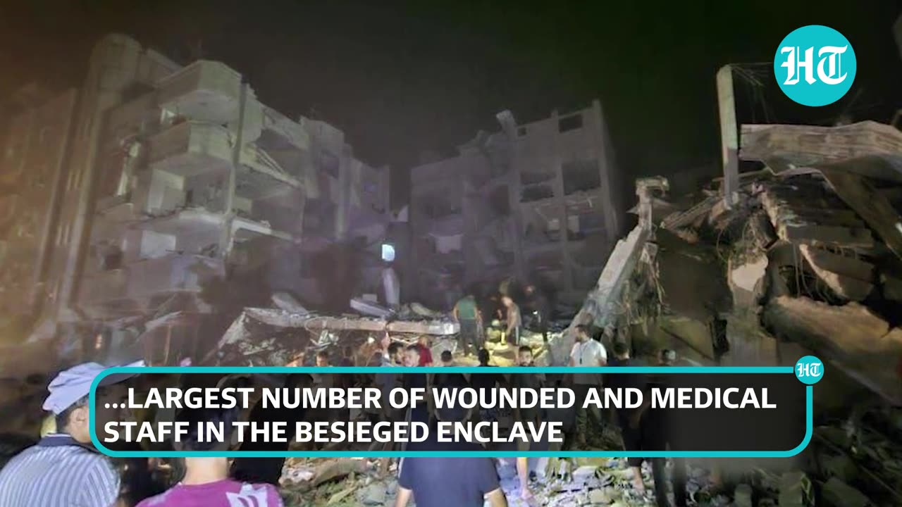 Israeli Bombings Near Two Hospitals In Gaza; Air Strikes Kill 400 Palestinians In 24 Hours