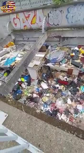 Paris - Welcome to Macron's dystopian rathole.