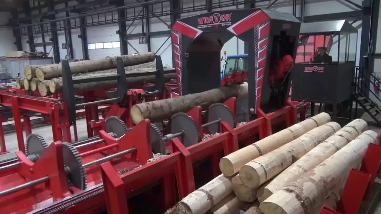 Large mechanical wood processing equipment