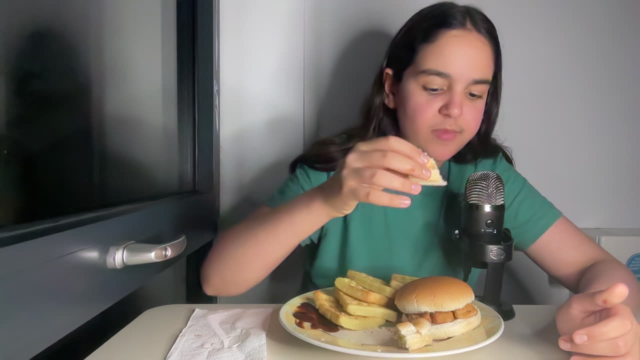 Sliders and Waffles mukbang | ASMR