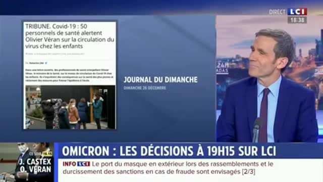 Martin Blachier traite la tribune JDD de fanatique et argumente...