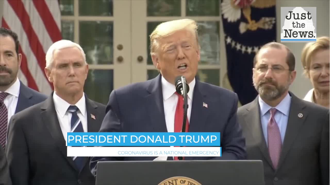 Trump declares national emergency over coronavirus