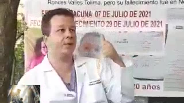 MÉDICOS COLOMBIANOS SE REBELAN CONTRA EL GENOCIDIO DE LA VACUNA CONTRA EL COVID