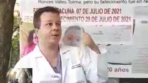 MÉDICOS COLOMBIANOS SE REBELAN CONTRA EL GENOCIDIO DE LA VACUNA CONTRA EL COVID