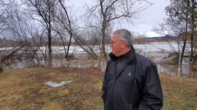 Maire Morin innondation 3 avril Saint-Georges