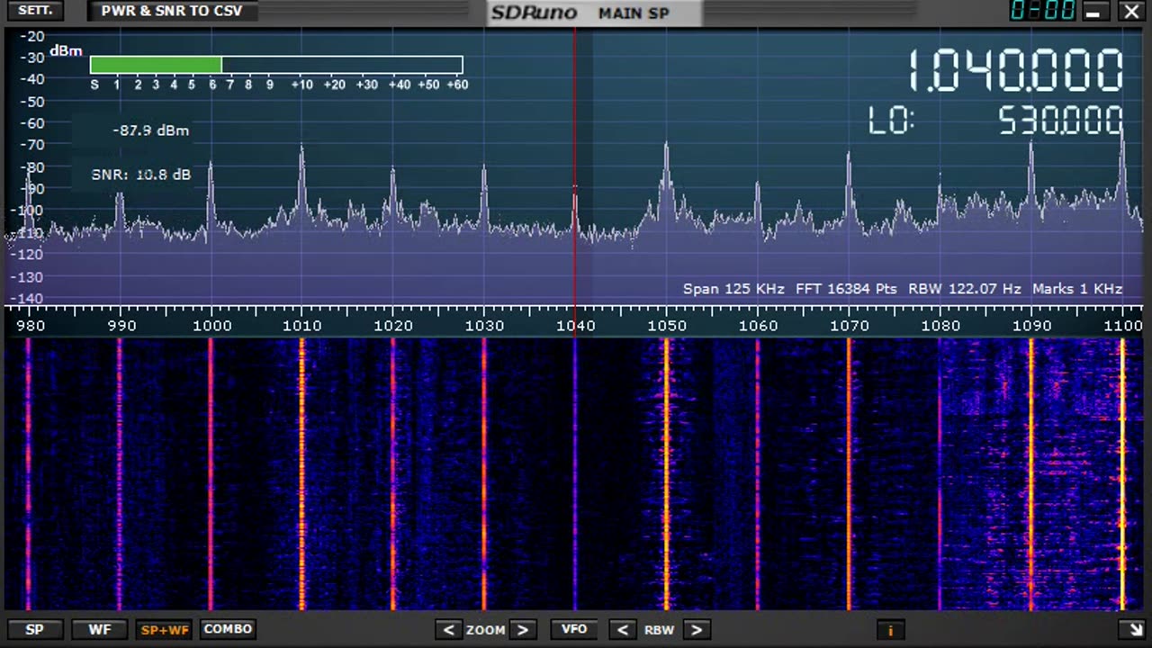1040 KHz WHO Des Moines IA Heard in California 100318 MW DX AM