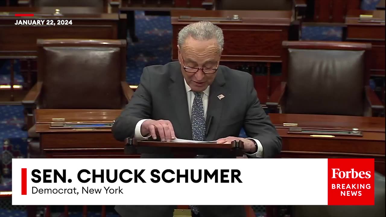 'We Must Stay The Course'- Chuck Schumer Urges Continued, Bipartisan Support For Ukraine