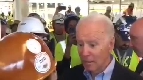 Full video of Joe saying he doesn't work for us