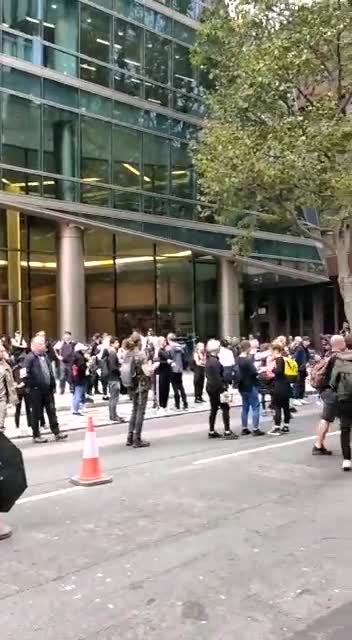 BREAKING : 100s of Protests At London HQ of Bill & Melinda Gates Foundation. They Are NOT Happy