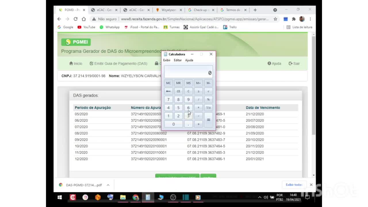 COMO FAZER DECLARAÇÃO ANUAL MEI 2021 | GESTÃO PARA CONFEITEIRAS | DASN-SIMEI 2021