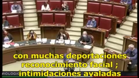 Diputada Italiana sobre Bill Gates