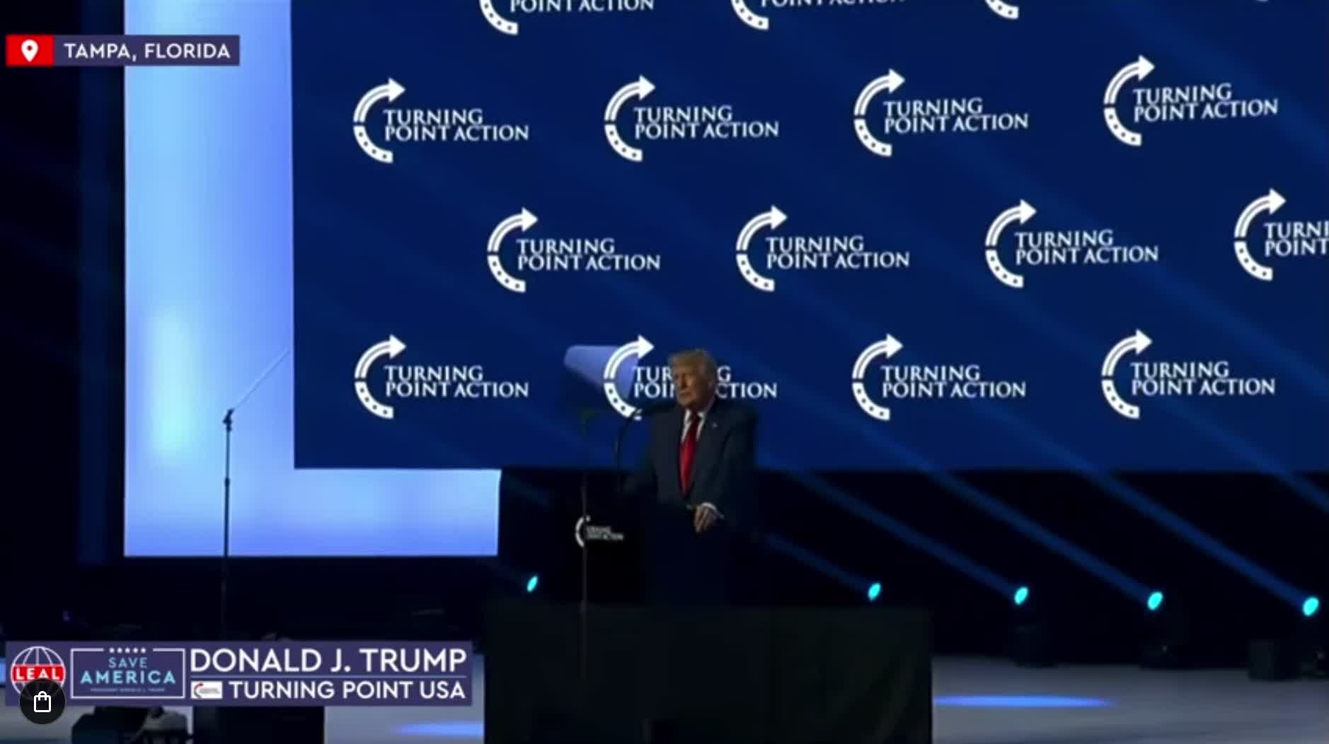 Trump: "You can't teach the Bible, but you can teach children that America is evil and that men can get pregnant."