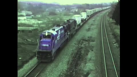 Conrail truck train