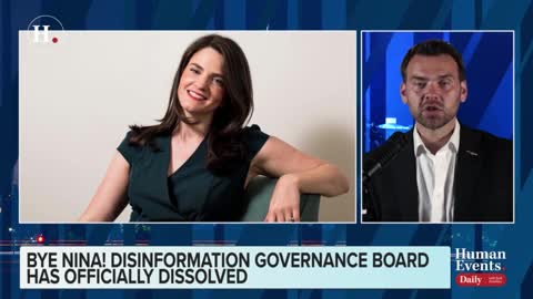 Jack Posobiec on Nina Jankowicz leaving the government and her Disinformation Board being officially dissolved