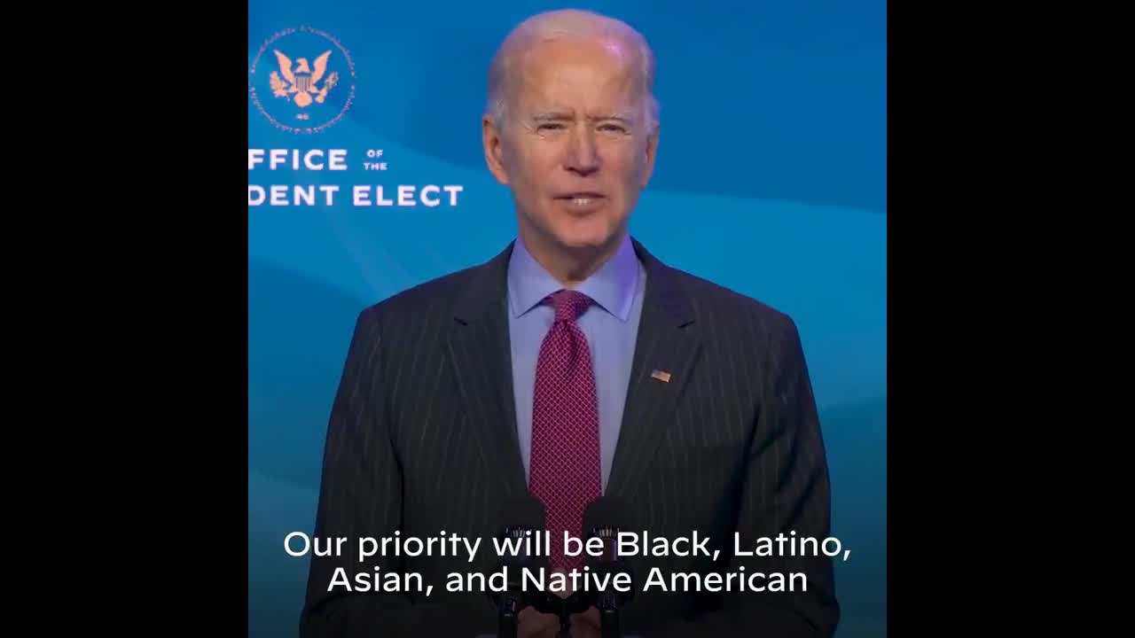 Biden Excludes White-Owned Businesses As Rebuilding Priority