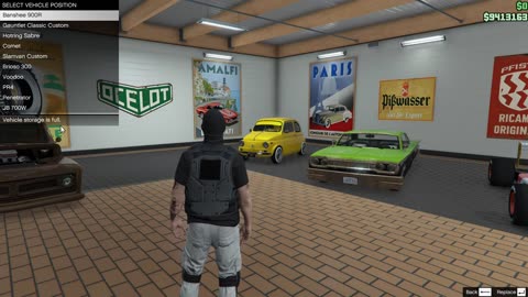 What happens when you replace a car with garage Gta 5 online