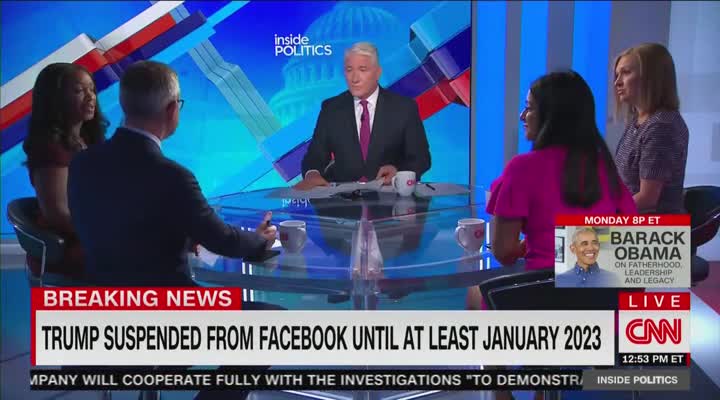 Even CNN Is Shocked About Trump's Facebook Ban