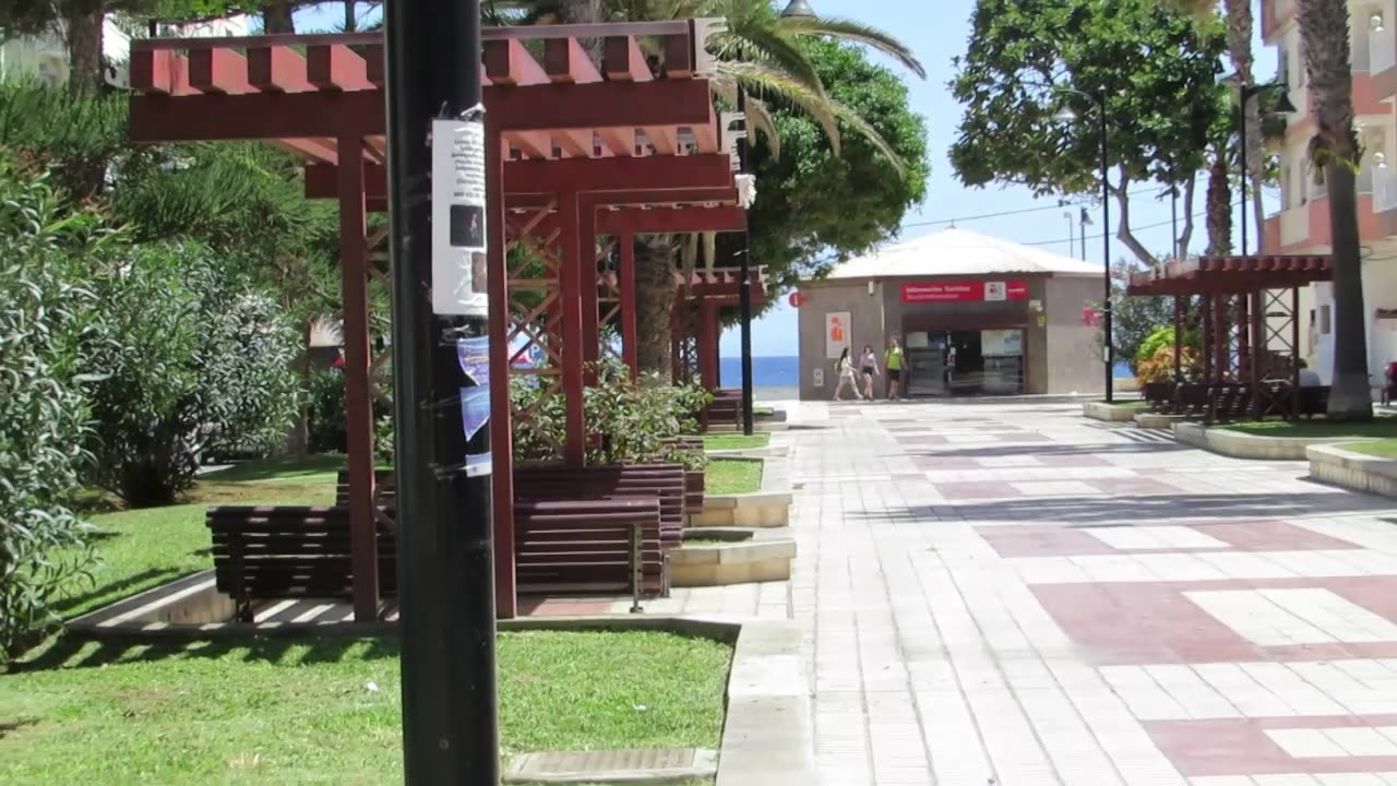 Paseo por las Galletas/Разходка из Las Galletas, Tenerife