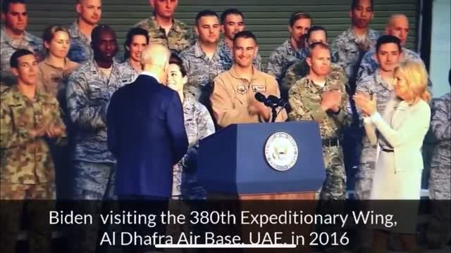 Biden insults the armed forces