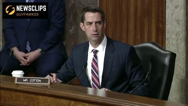 Senator Tom Cotton Question USAF 'On USAF Plans To Counter Chinese Intelligence Gathering USAF Base