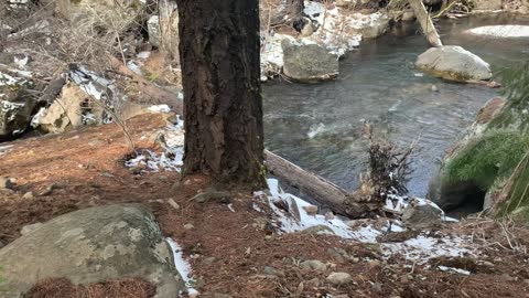 Approach to Closeup of Waterfall – Central Oregon