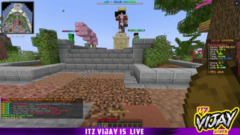 🔴MINECRAFT SURVIVAL SMP 24/7 JAVA/ PE SERVER MINECRAFT LIVE |💜6 #minecraft #minecraftlive