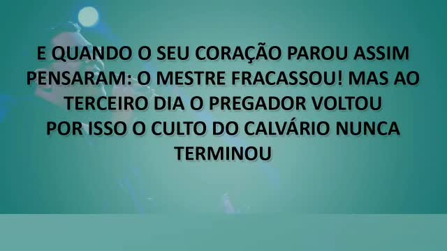 PLAYBACK/ O CULTO NO CALVÁRIO/ ANDERSON FREIRE