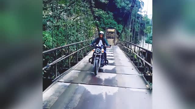 Old bridge in Himalayan