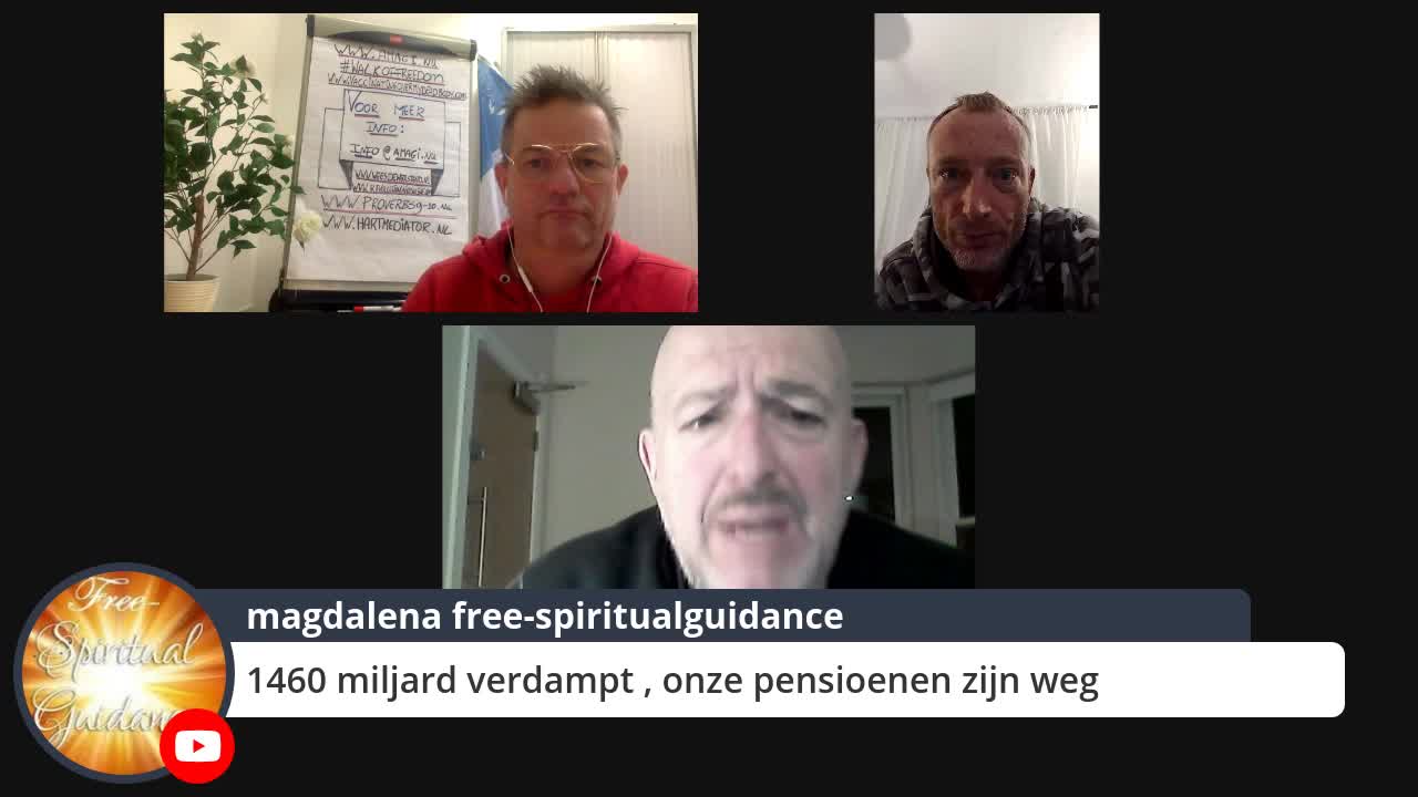 31 JANUARI REDPILL JOURNAL 19.00 UUR MICHA, JOOST EN WOUTER