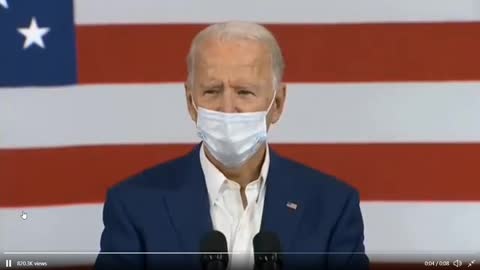 Joe Biden botches the Pledge of Allegiance.