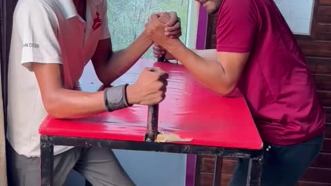 Armwrestling practice