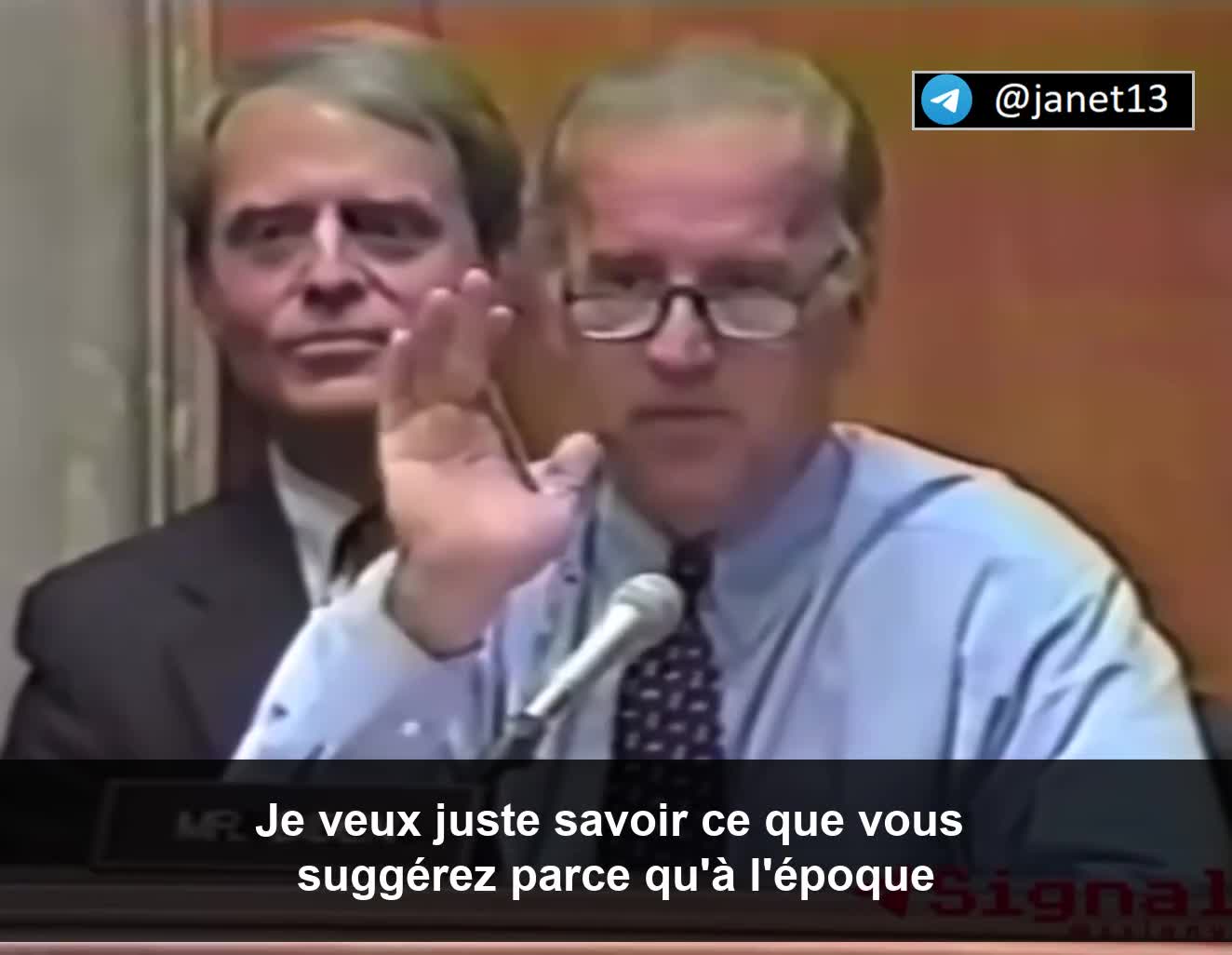 Quand Biden se vantait de ses suggestions de bombarder la Serbie... (1998)