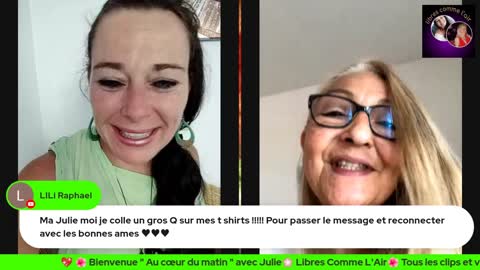 🌞❤️🌞 Au coeur du matin 11/07 Julie à Votre Ecoute 🌞❤️🌞