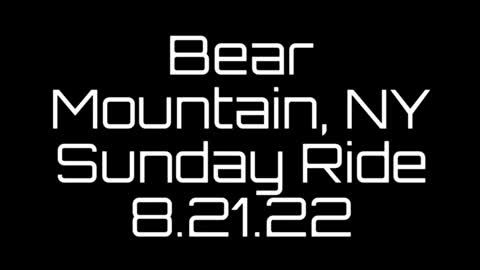 Bear Mountain Motorcycle Ride