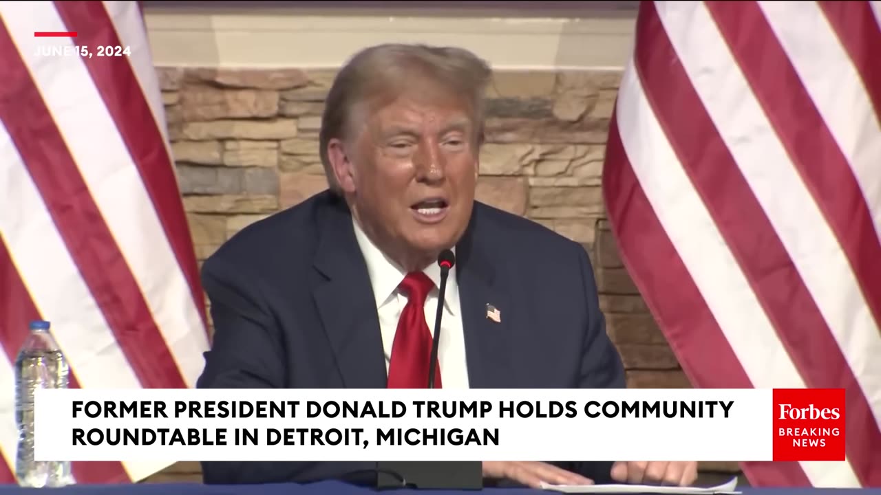 BREAKING NEWS_ Former President Donald Trump Floats Rep. Byron Donalds For VP Spot At Campaign Event