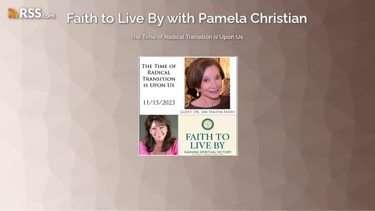 Dr. Jan Halper-Hayes: The Time of Radical Change is Upon Us!