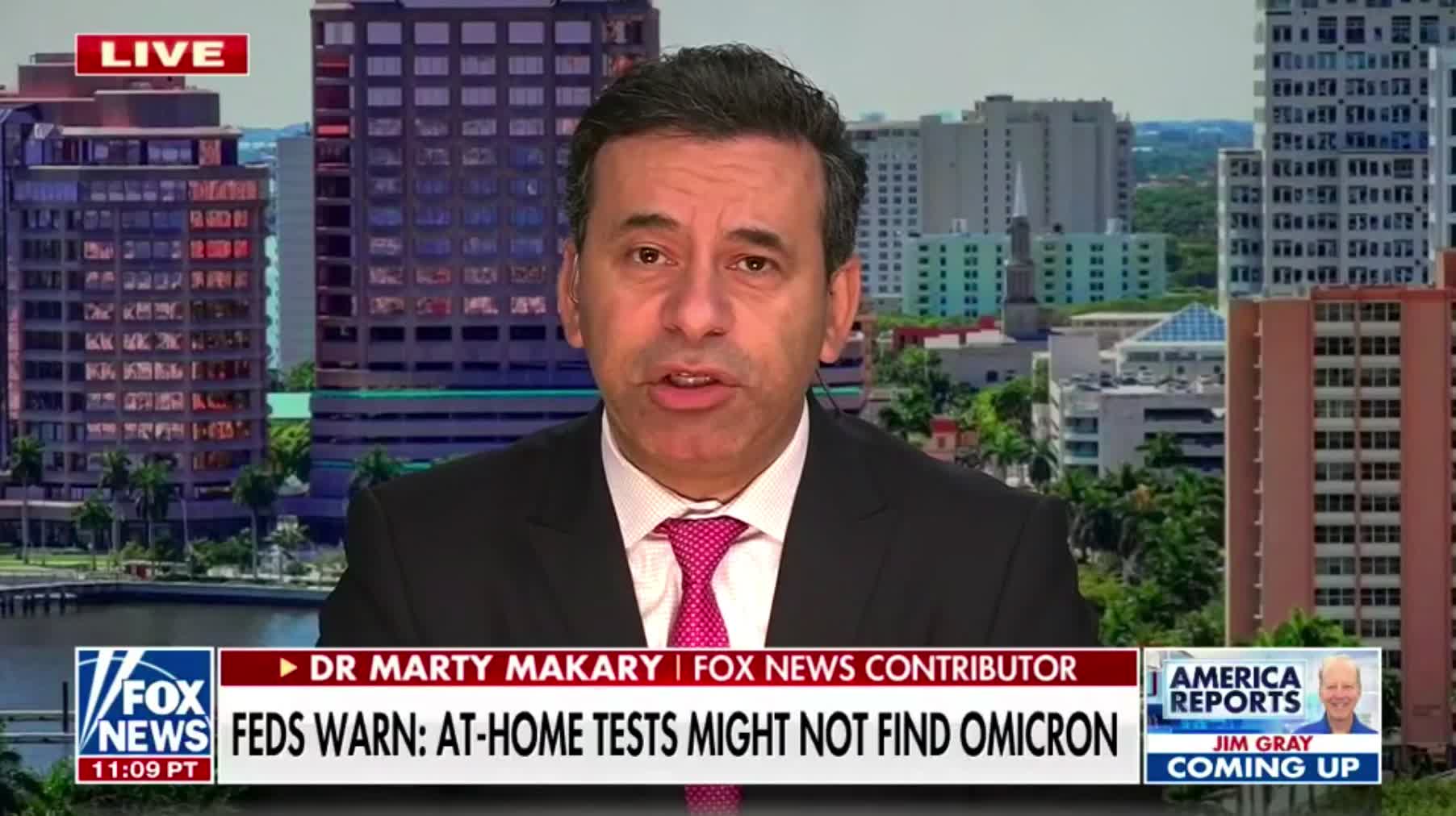 Dr. Marty Makary: "The White House is getting bad medical advice from a small group of individuals..."