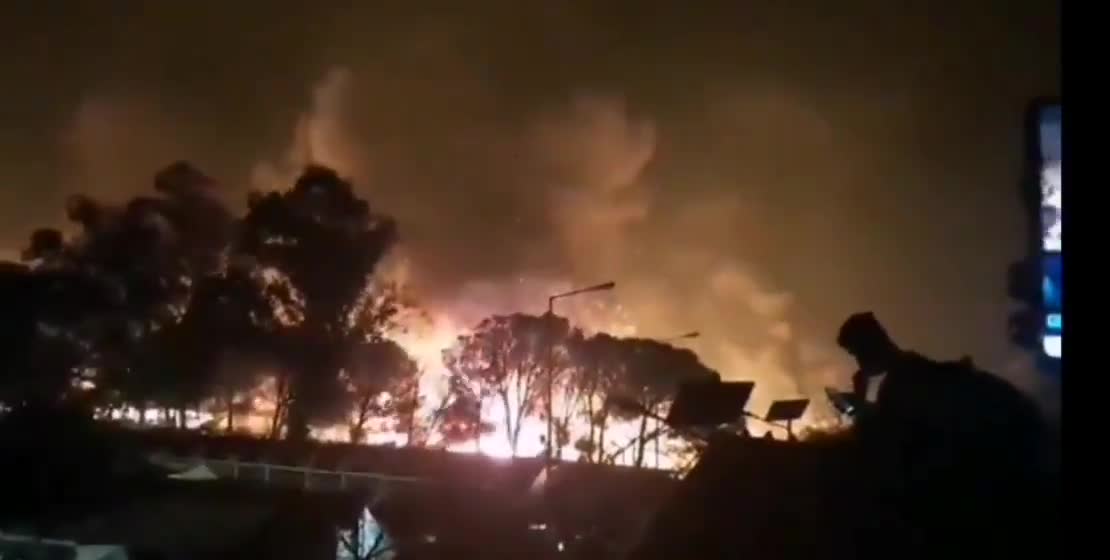 moria Feuer Griechenland