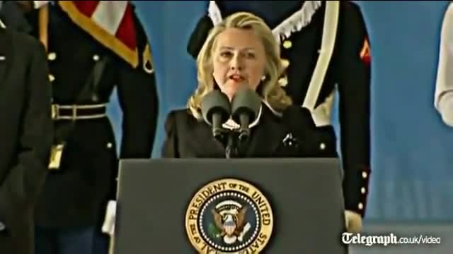 Ray Charles, Hillary Clinton Duet "AMERICA THE BEAUTIFUL" Benghazi, Never Forget Edition