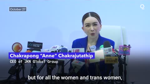 Thai Transgender Activist Buys Miss Universe Organization for $20 Million