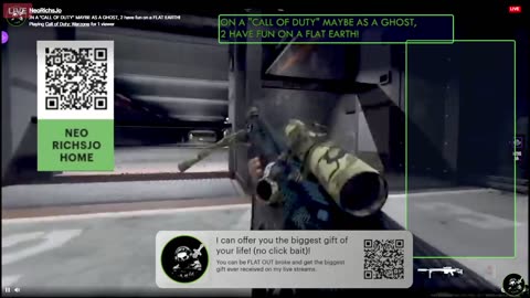 Solider on a "CALL OF DUTY" and maybe as "GHOST" in the game realm. Let's go wake up sheepels, …