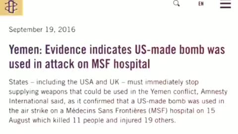 hospital bombing