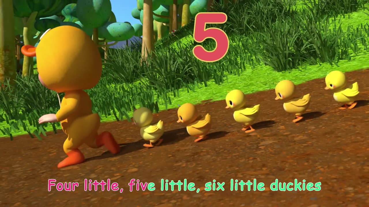 Ten Little Duckies _ @CoComelon Nursery Rhymes & Kids Songs