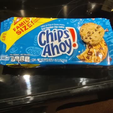 2nd Eating Of Nabisco Family Size Chips Ahoy! Real Chocolate Chip Cookies, Dbn, MI, 10/22/23