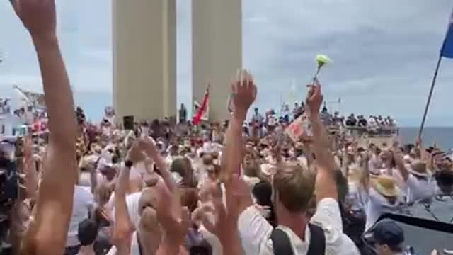 Power To The People ~ Frontline Workers @ Qld/NSW Border 7/11/21