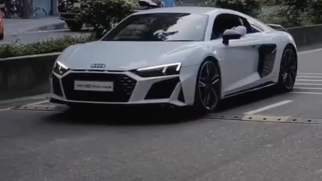 It’s brand new white car.