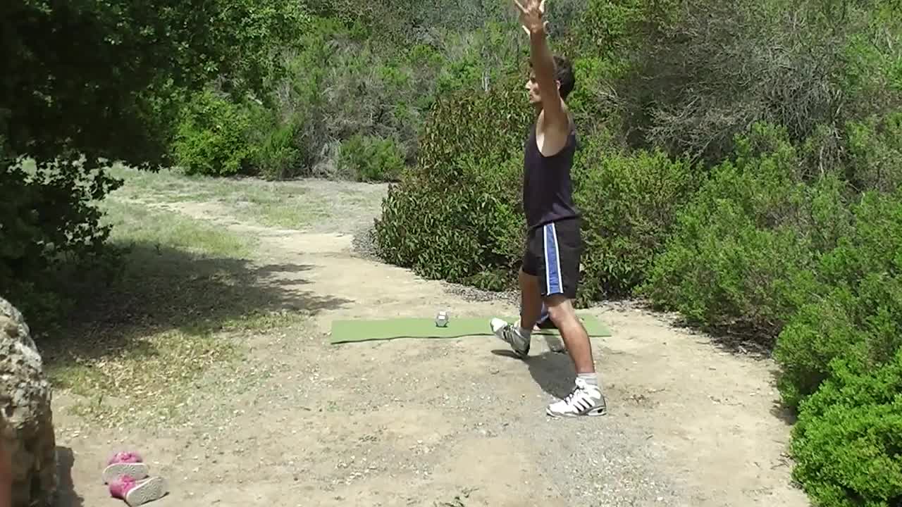 LUNGES & Wood chops | Functional Fitness & Primal Patterns | on the rehab road RIPPED AT 50