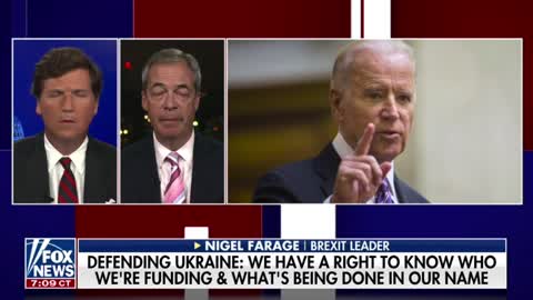 Nigel Farage: "Everything that's happened in the last month has driven Russia and China closer together."