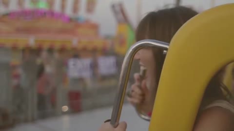 Girls on Roller Coaster