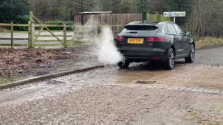 Jaguar Doesn't Do Deep Water